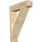 Ekena Millwork Traditional Craftsman Rough Sawn Outlooker, Douglas Fir, 8"W x 32"D x 38"H OUT08X32X38TRA04RDF - alternate 1